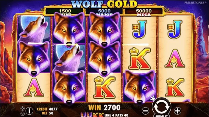 wolf gold slot online